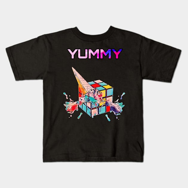 Yummy Kids T-Shirt by Cool-Ero